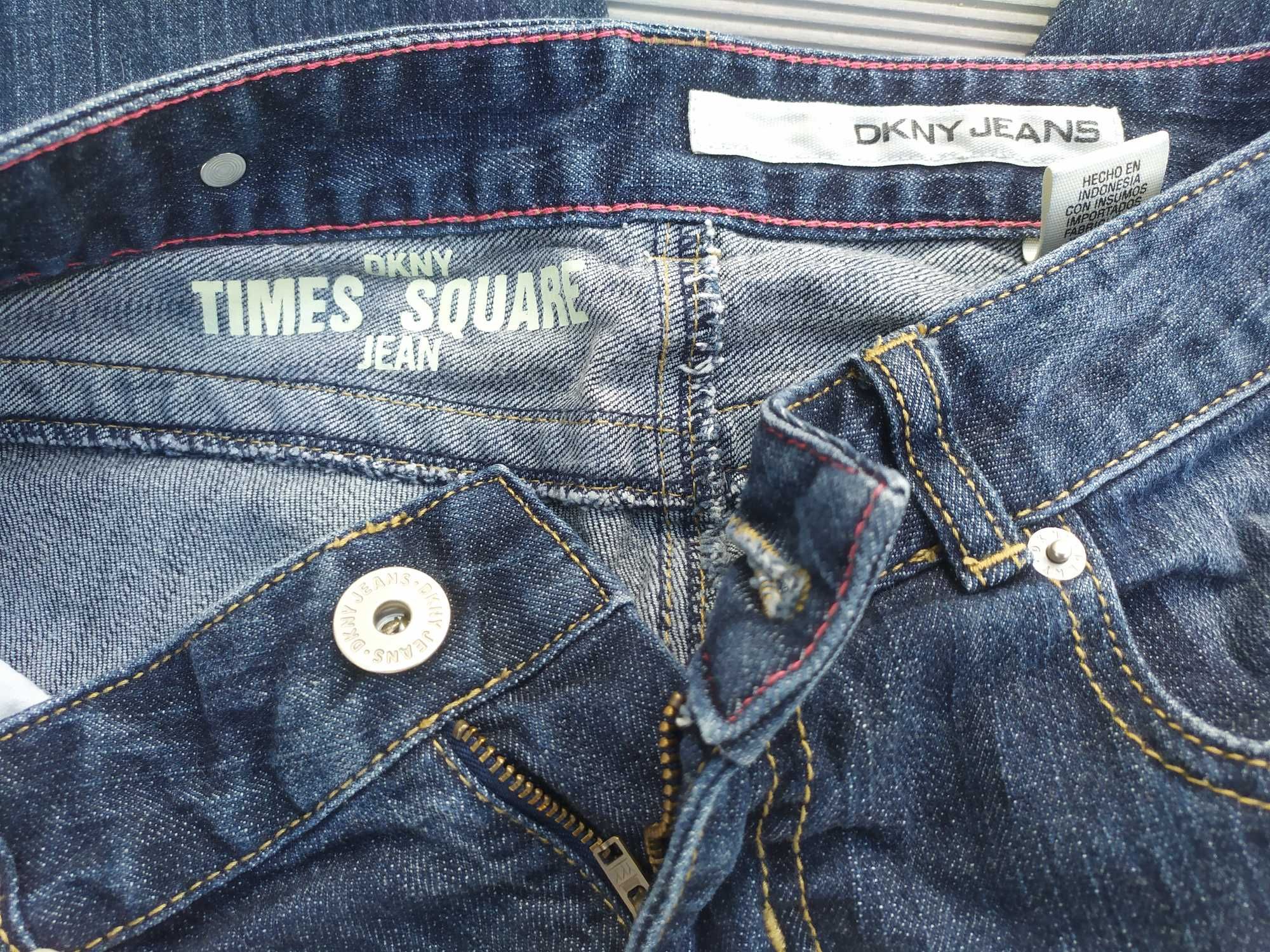 Spodnie jeansowe jeansy DKNY oryginalne 28 proste nogawki