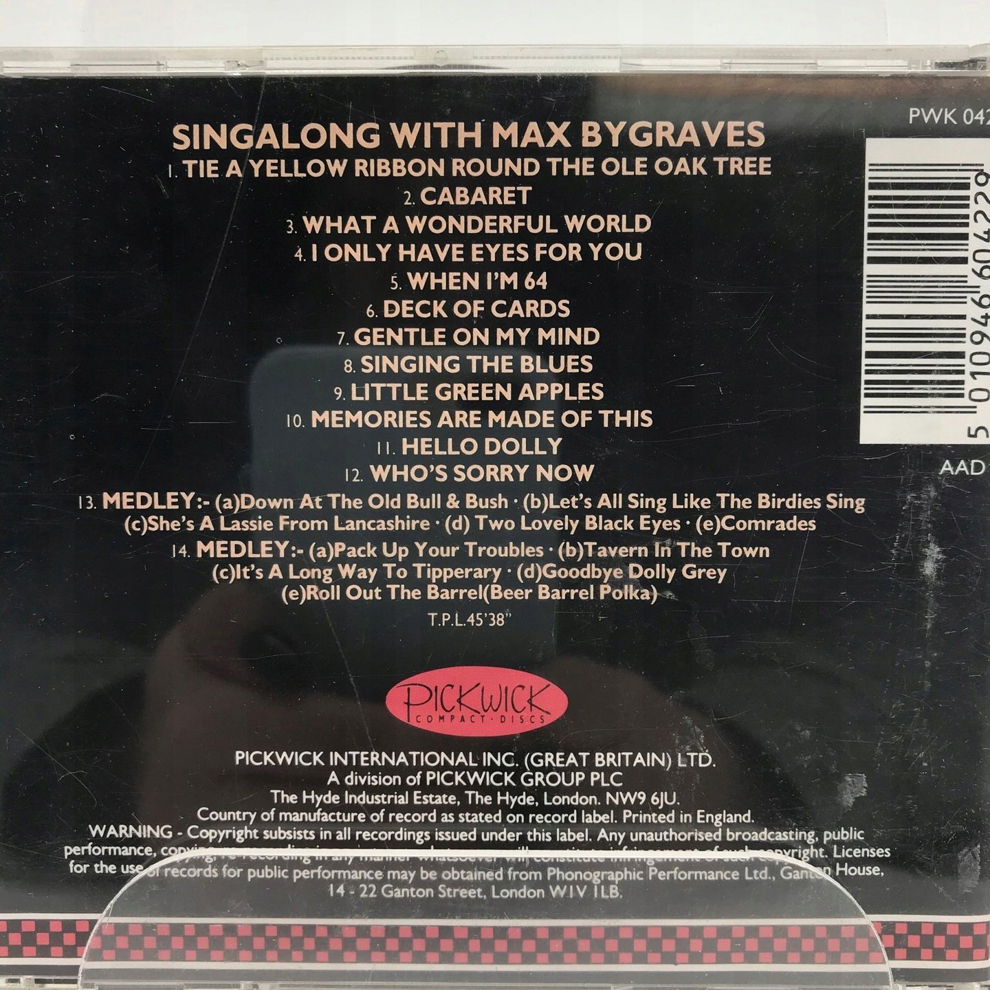 Cd - Max Bygaves - Singalong With Max Bygraves