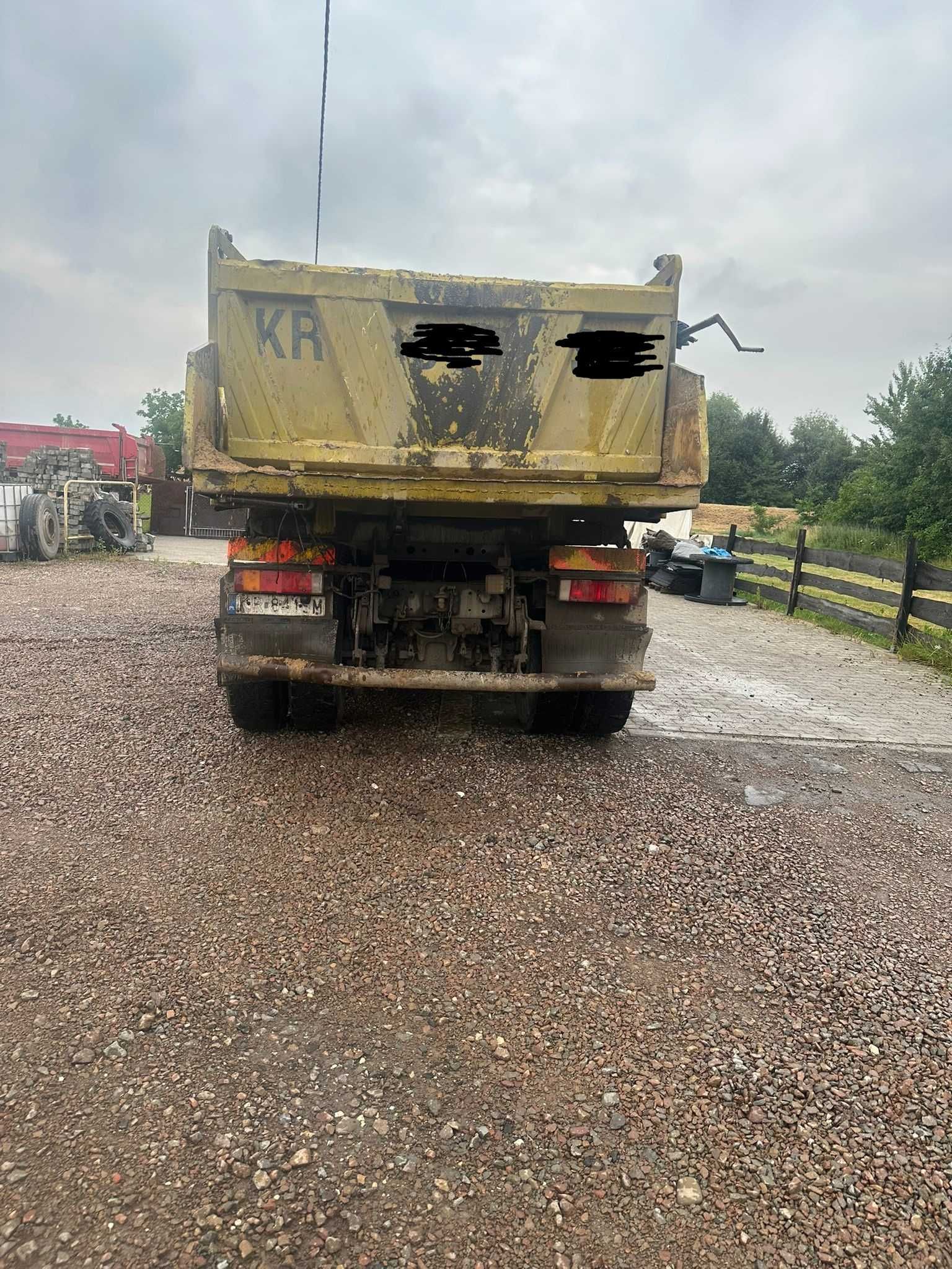 Wywrotka MAN F2000, rocznik 2002