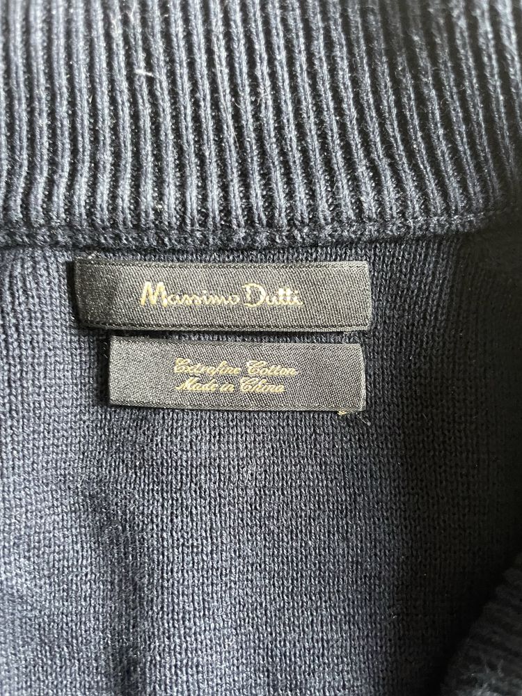 Sweter z dzianiny z pół golfem | Massimo Dutti