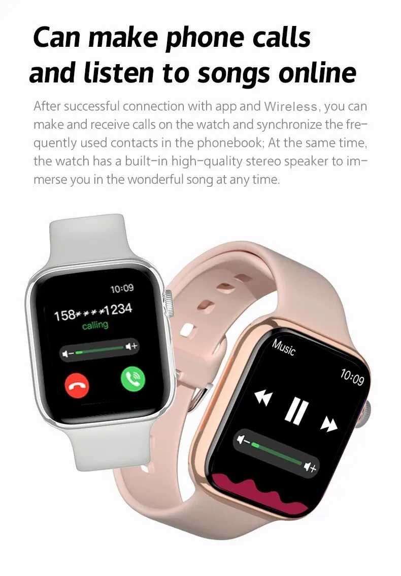 nowy Smartwatch Air Pro jak Apple Watch polski język w zegarku i app