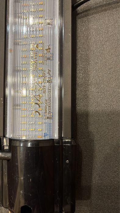 Calha de iluminacao aquario