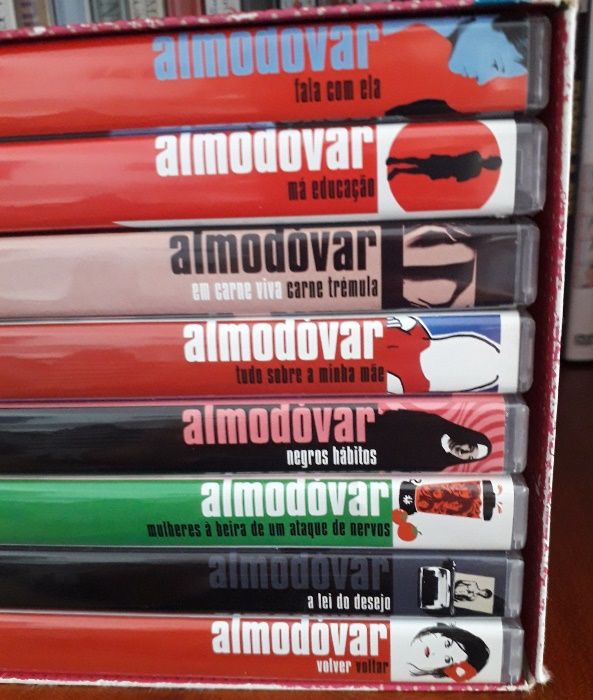 Coleção de 8 filmes de Pedro Almodóvar