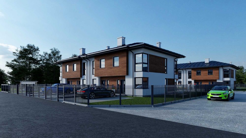 Nowoczesne mieszkania w zabudowie bliźniaczej