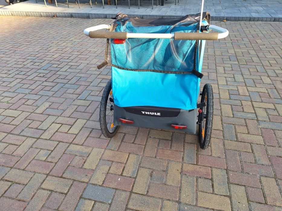 Sprzedam przyczepkę rowerową Thule Coaster 2 – 2w1 (rower + wózek spac