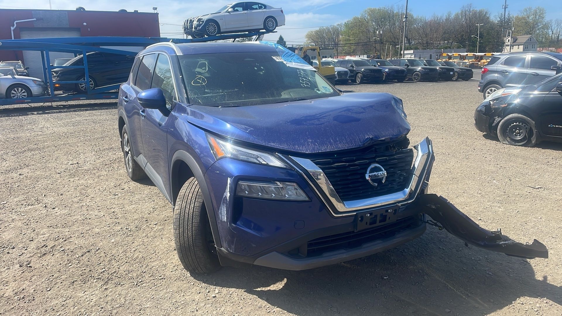 Разборка Nissan Rogue T33 RBY 2.5 мотор