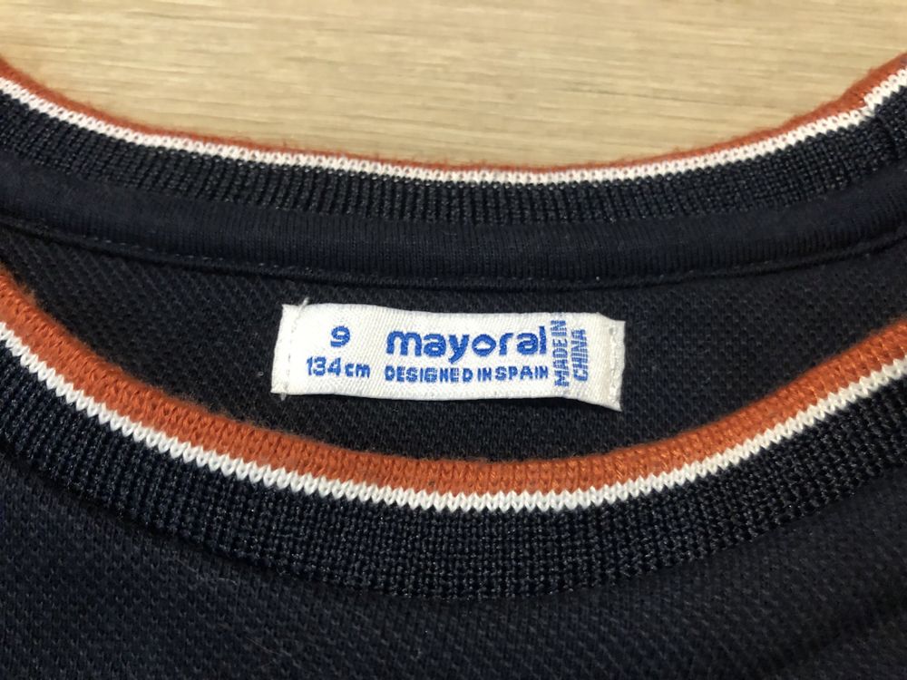 Bluza chłopięca Mayoral r.134 granatowa