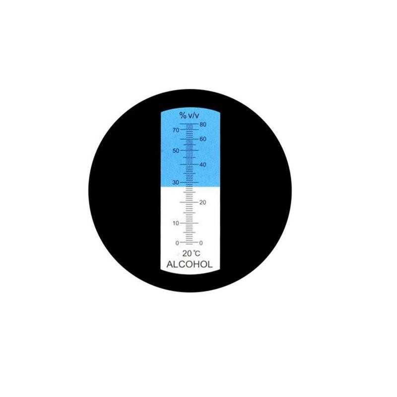 Спиртометр 0-80% Рефрактометр RZ116 спирт водка самогон алкоголь ATC