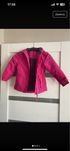 Zimowa kurtka 98 104 dziecięca różowa pink