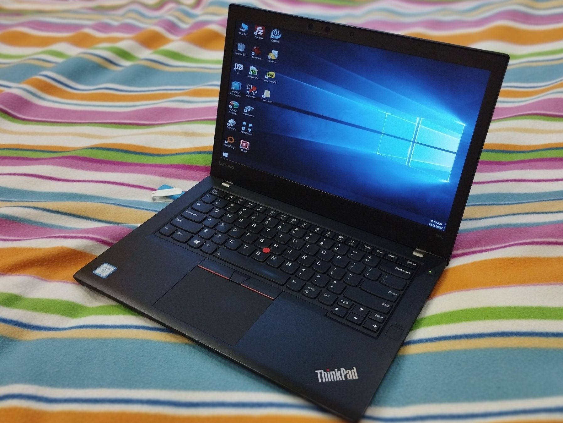 Ноутбук Lenovo ThinkPad T470 14" FHD IPS Touch/i7-7600U/8Gb/SSD 256Gb