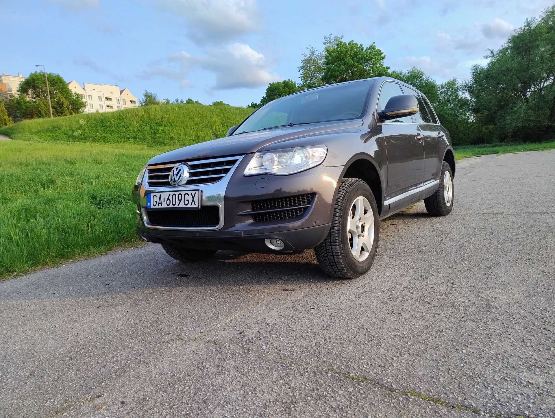 VW Touareg 2007 rok 3.0 TDI V6, bez pneumatyki