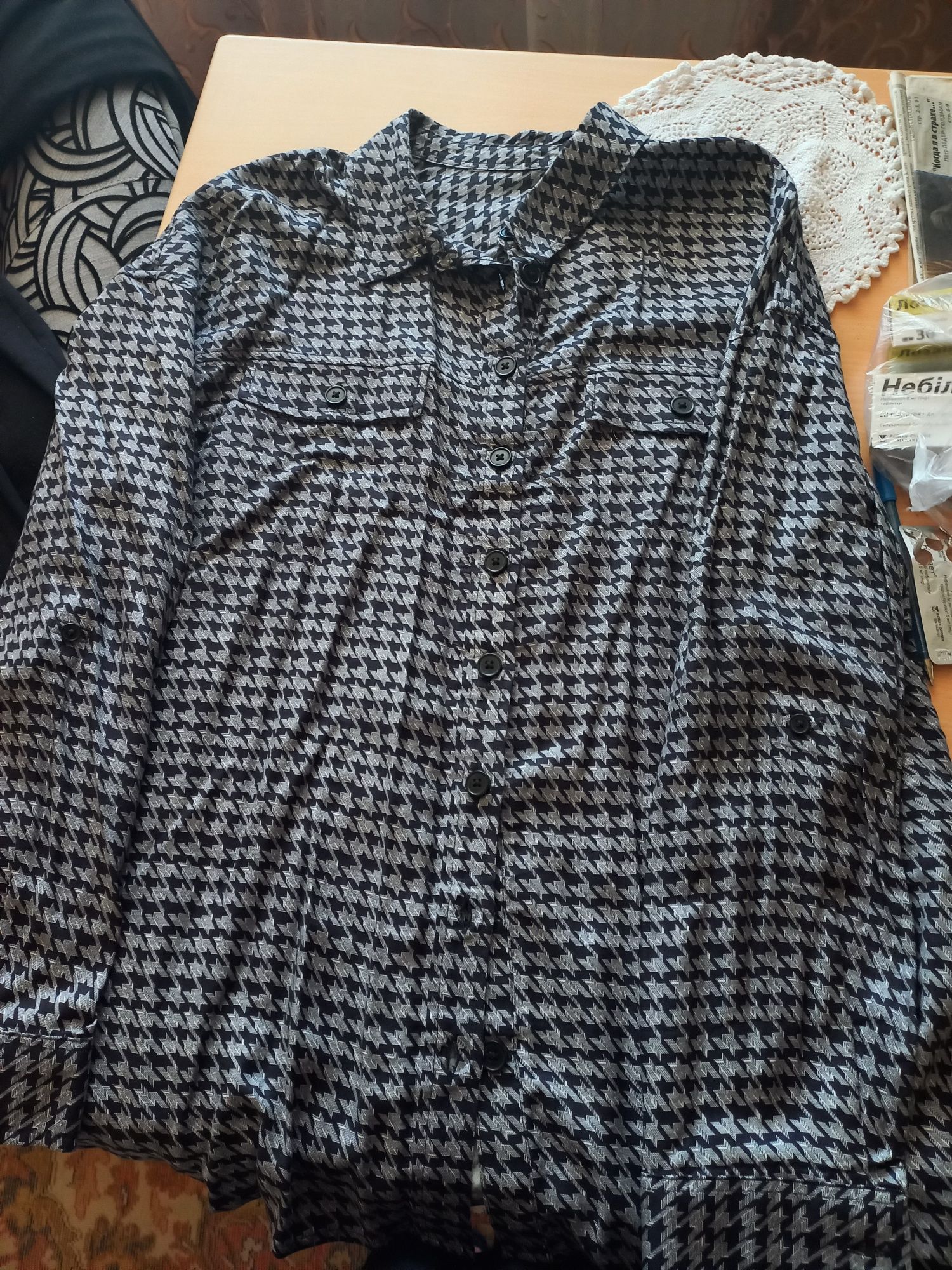 Сорочка блуза жіноча великого розміру