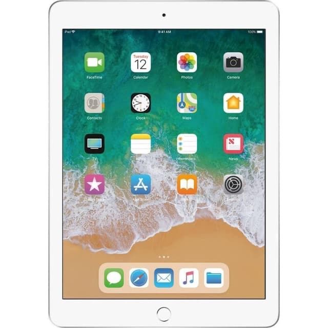 iPad 5 (2017, A9 series) Prateado • 32 GB • WiFi