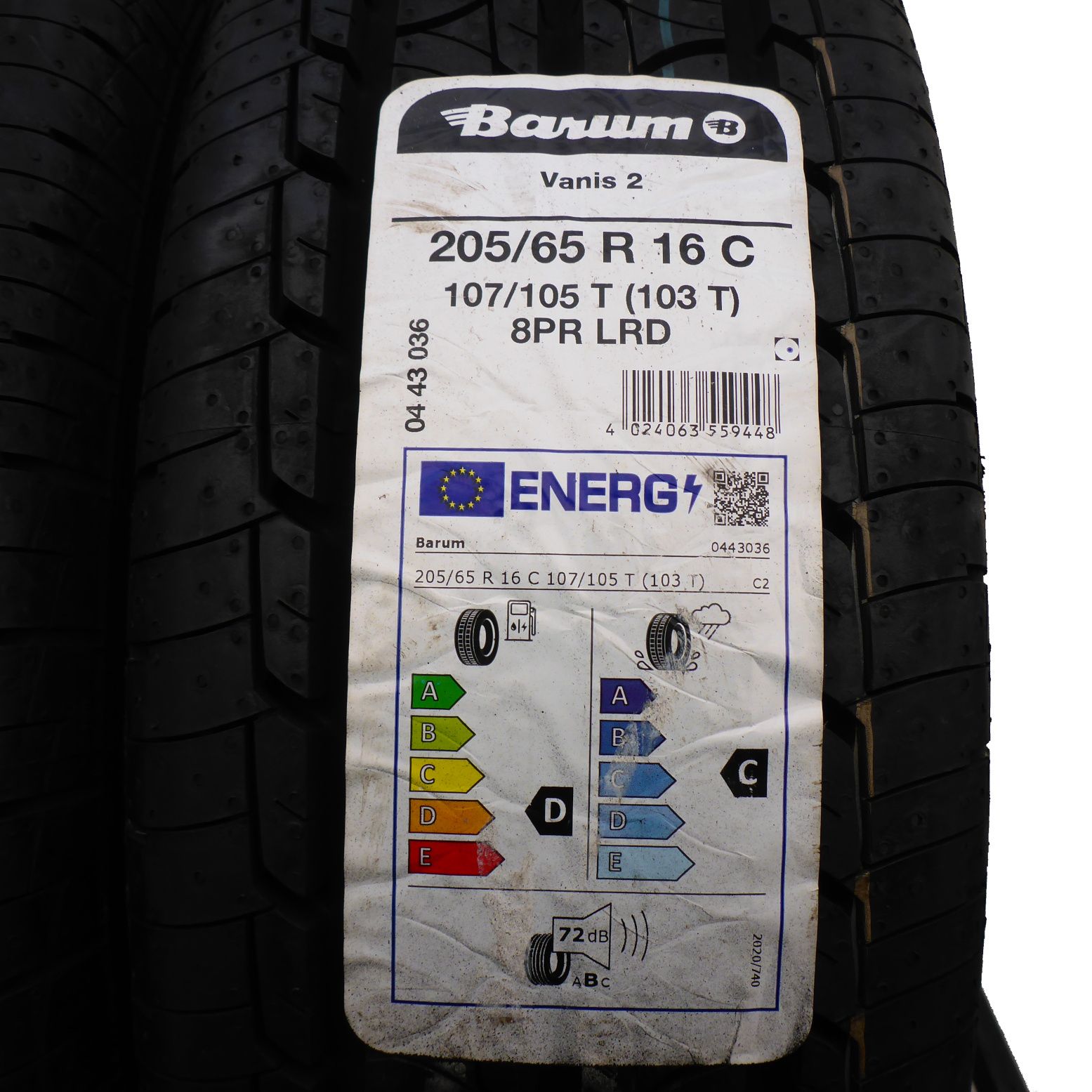 Opony 205/65 R16C Barum 205/65R16C 107/105T Letnie 2021 Nieużywane
