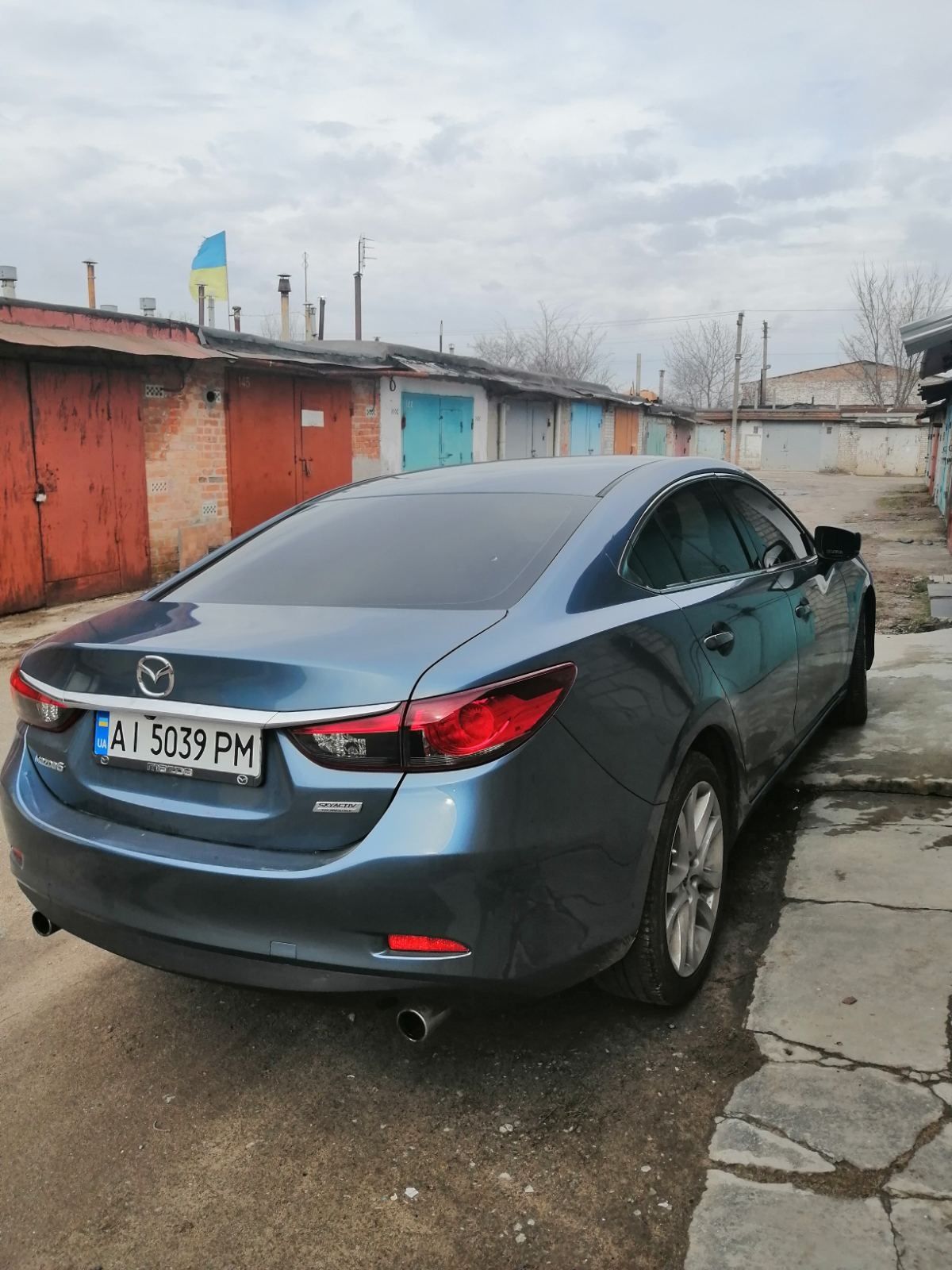 mazda 6 2017 года