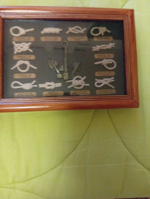 Quadros com nós de marinheiro
