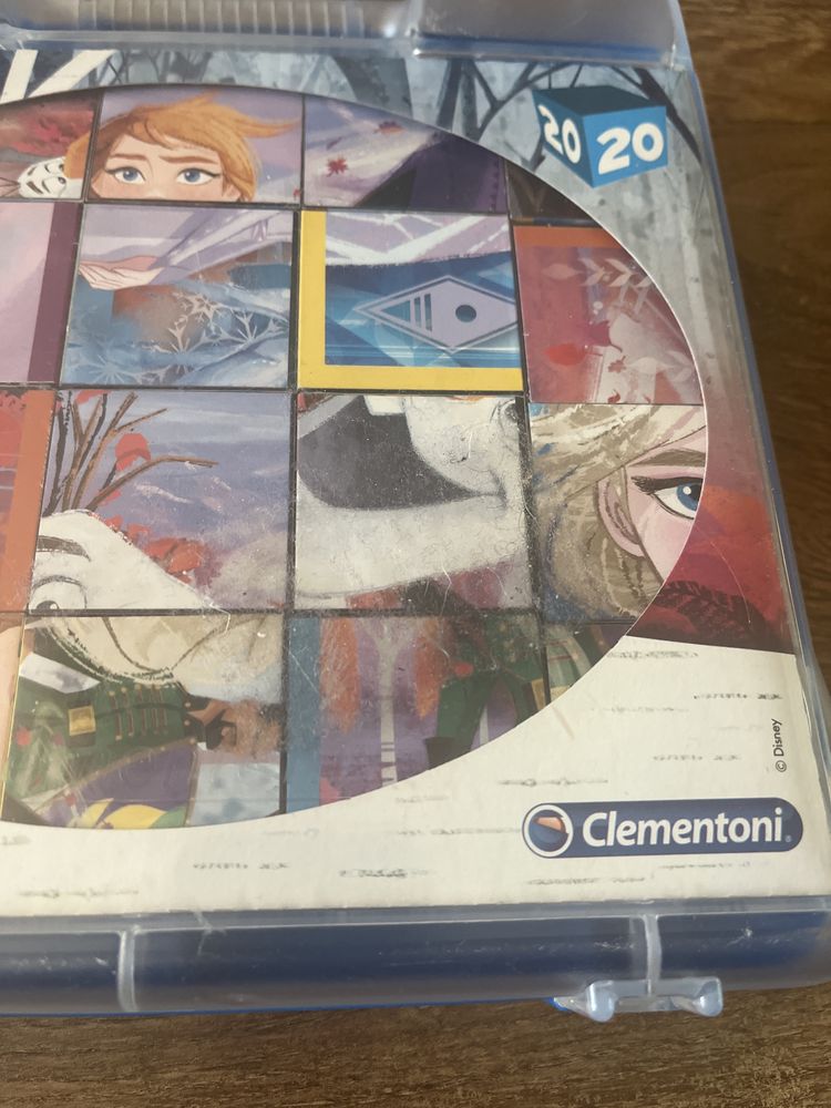 Clementoni puzzle cubes frozen II kraina lodu