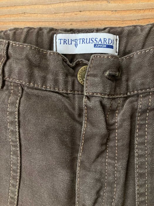 Zestaw 6 szt spodnie spodenki getry leginsy Trussardi Muddy Puddles 92