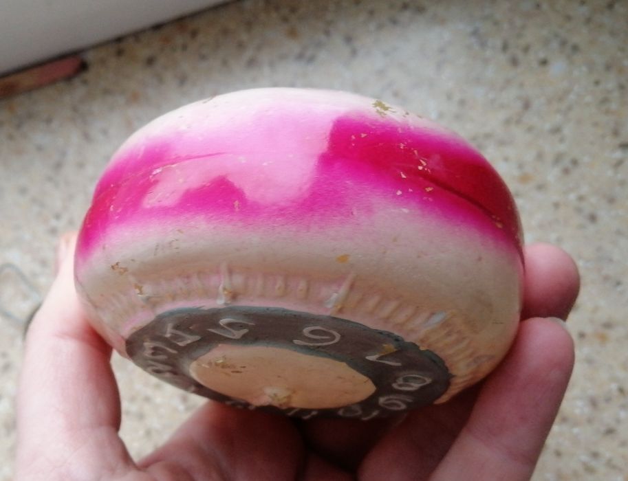 Елочная игрушка часы ранний ссср