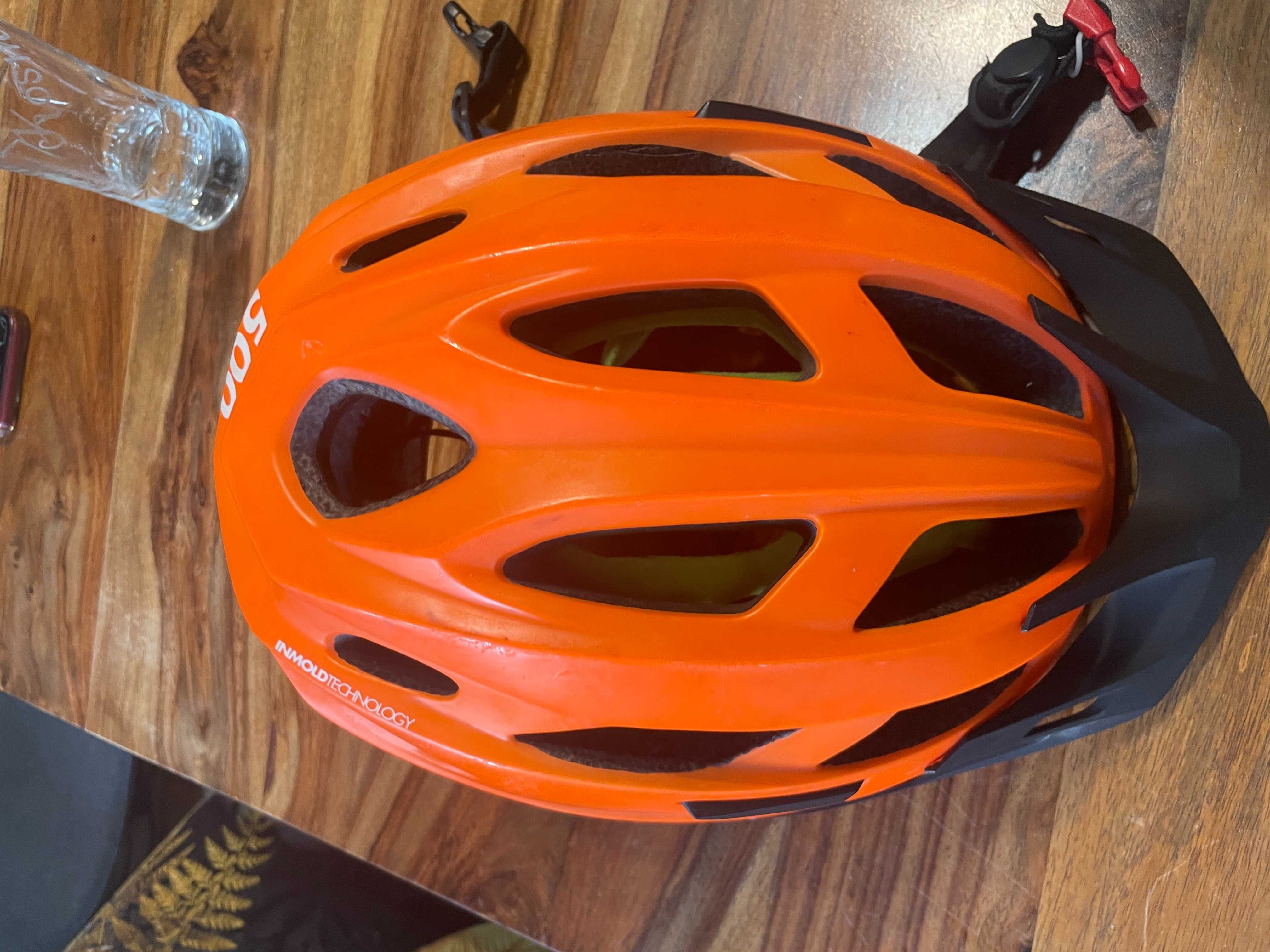 Kask rowerowy L rozmiar 59-61 BTWIN 500 BH500  320gramów