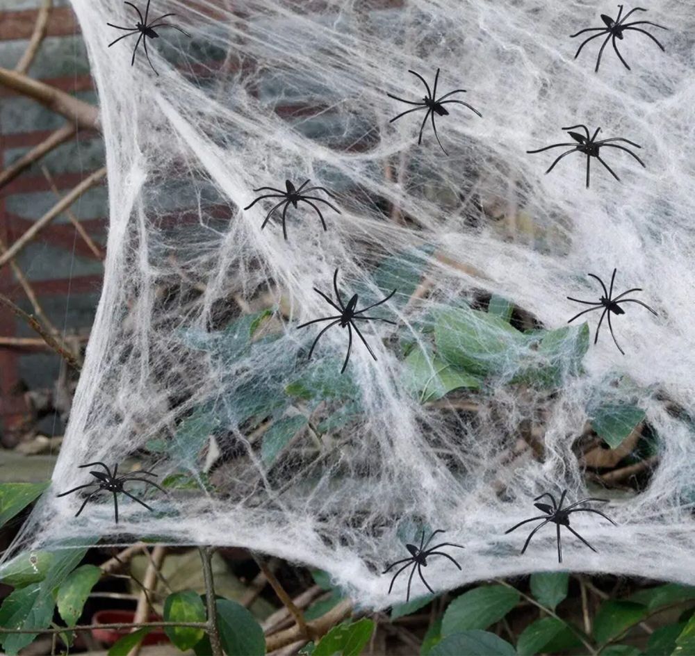 Pajęczyna sieć pająka spiderman haloween