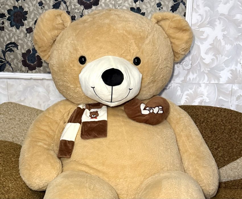 Ведмедик великий мʼякий 180см