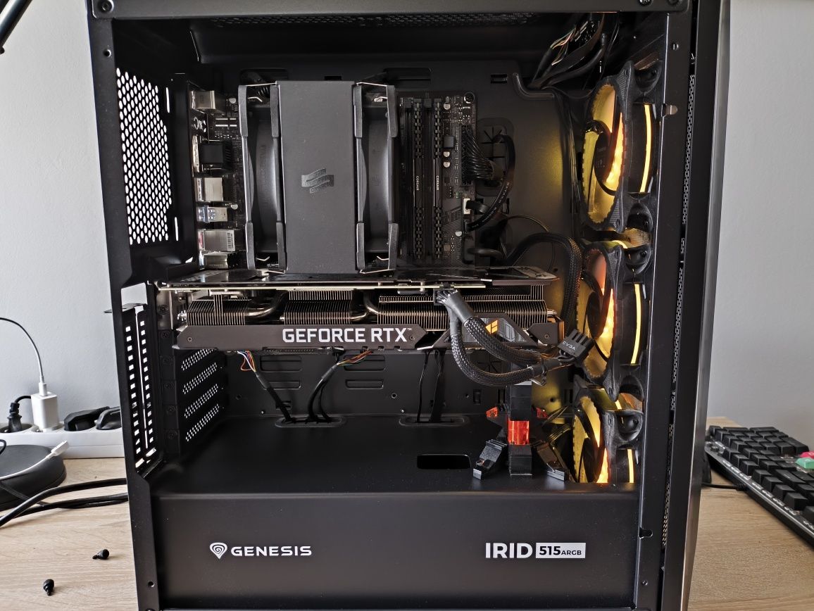 komputer gamingowy i5-12600/RTX 3060 TI/32GB RAM/1,5TB SSD + gratisy