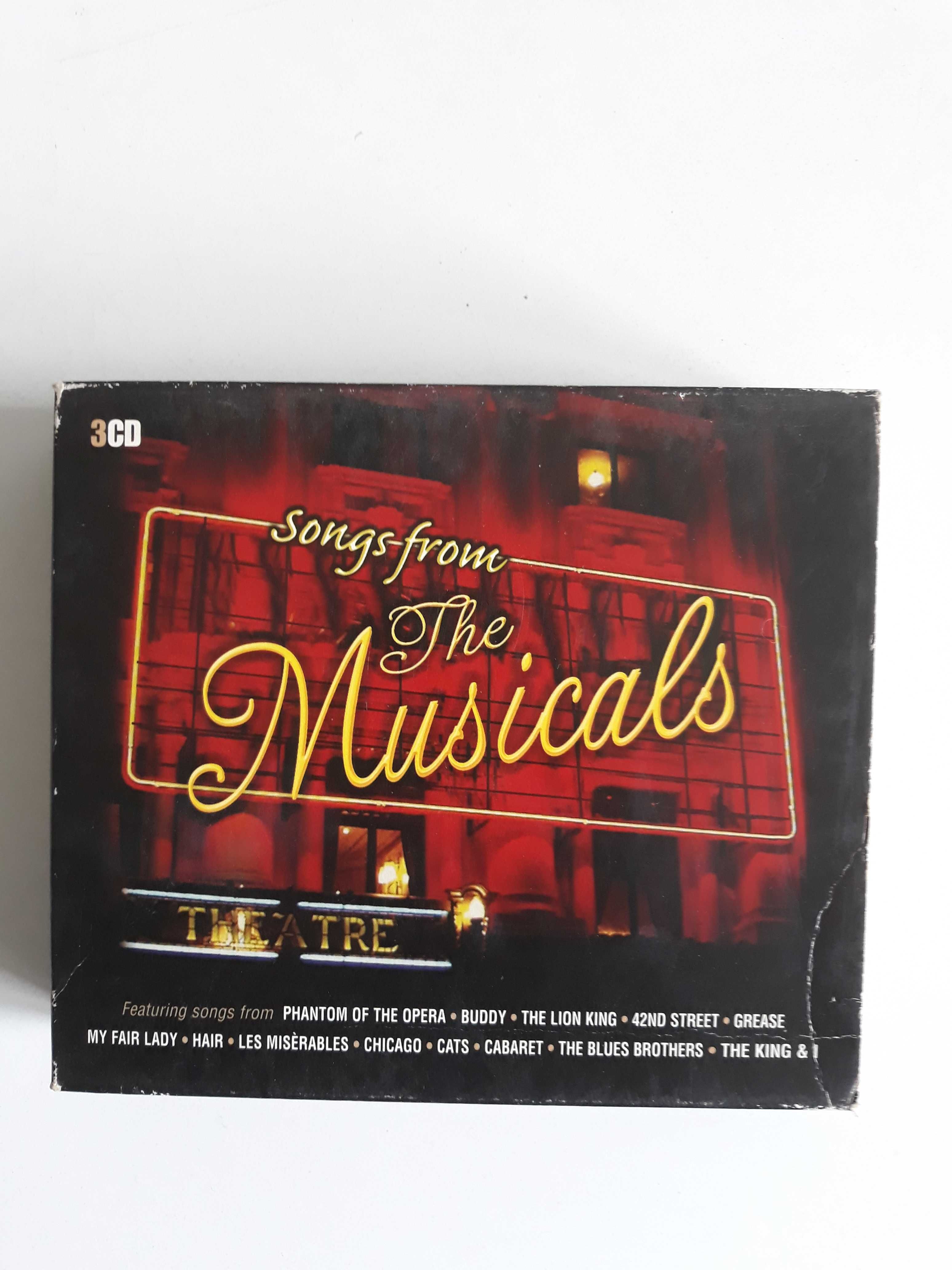 Zestaw płyt CD Songs from musicals 3 sztuki