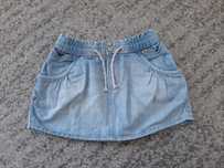 H&M spódnica spódniczka jeansowa jeans niebieska rozmiar 86 dziewczęca