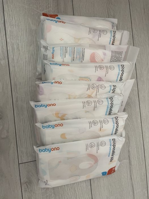 Śliniaki jednorazowe 80 sztuk baby ono