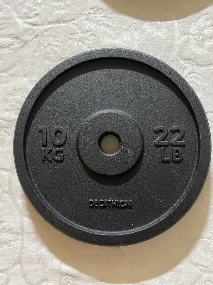 Disco rodela 10 kg musculação