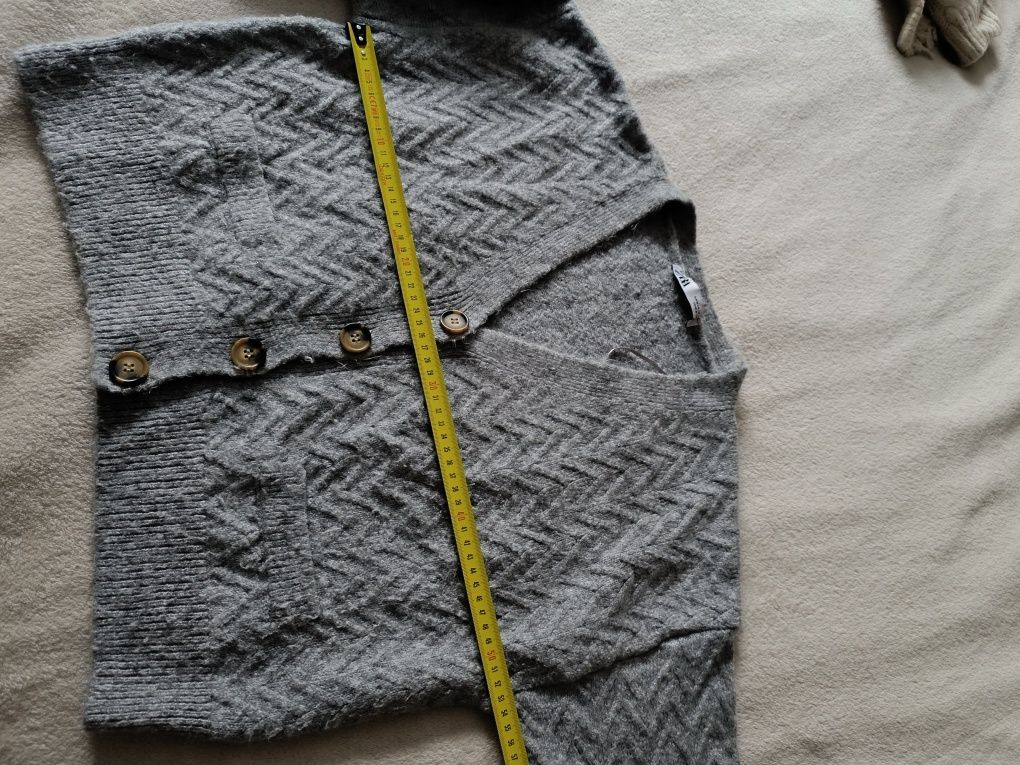 Sweter oversize krótki Zara M