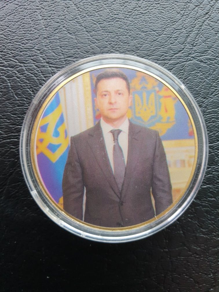 Памятная монета Владимир Зеленский