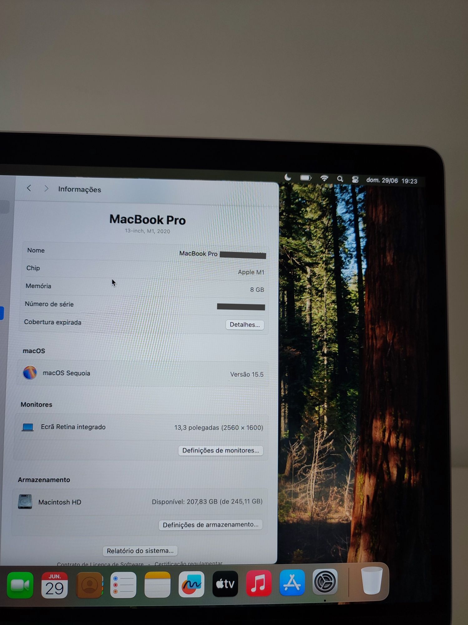 Macbook Pro M1 13" 2020 TouchBar