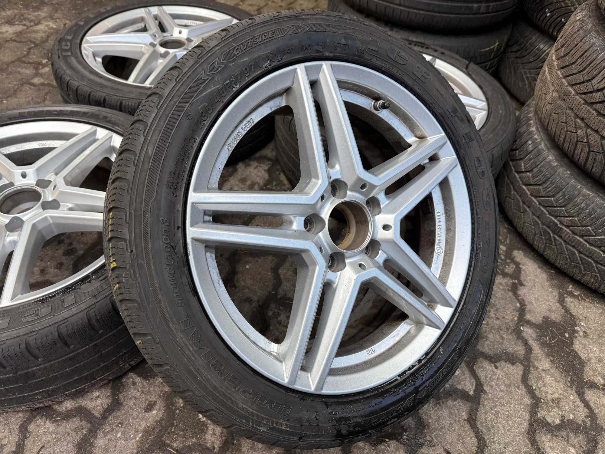 Koła 17" 5x112 Audi A3 A4 VW Golf Passat Skoda Seat Mercedes A C E CLA