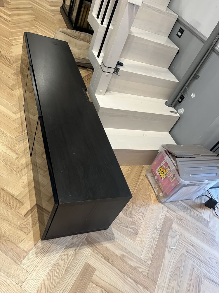 Rtv besta ikea czarna