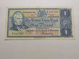 Banknot 1 funt szterling Wielka Brytania