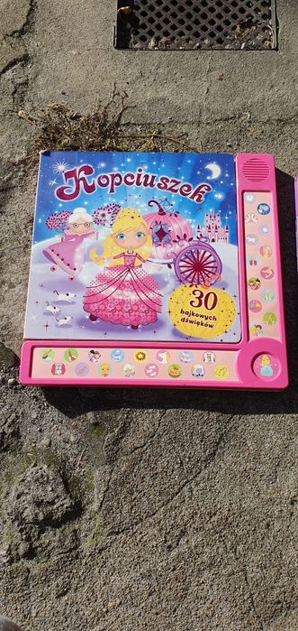 Książka interaktywna Kopciuszek Królewna Zuzia