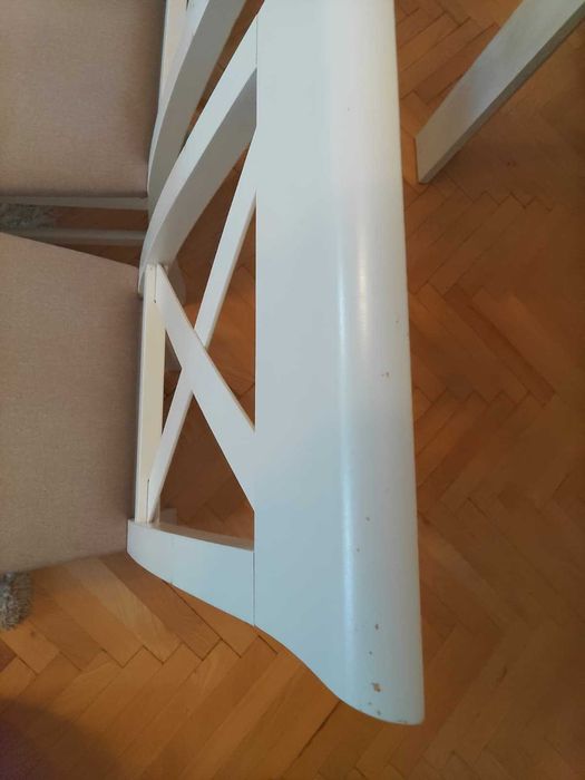 Krzesła Bukowe Alla 2 (6szt) Białe