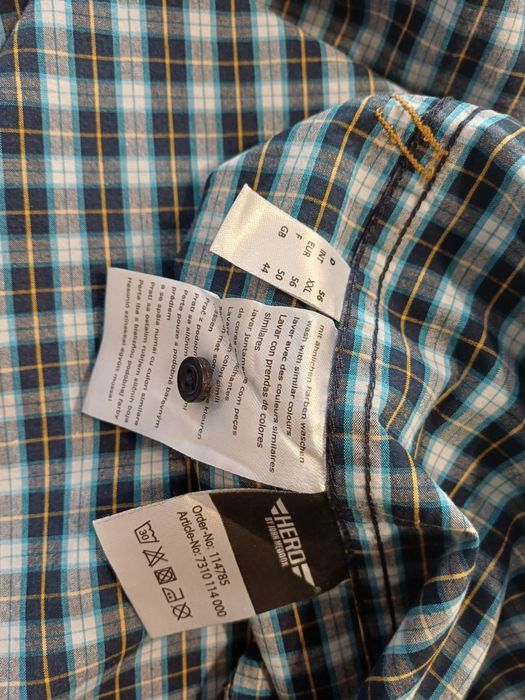 Męska koszula w kratę Hero rozm 2XL .