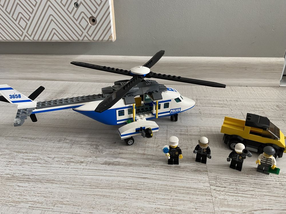 Klocki Lego city policyjny helikopter 3658