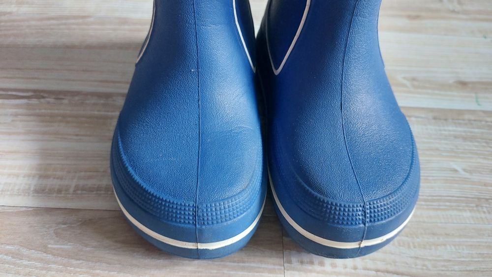 Fajne niebieskie kalosze Crocs j.nowe
