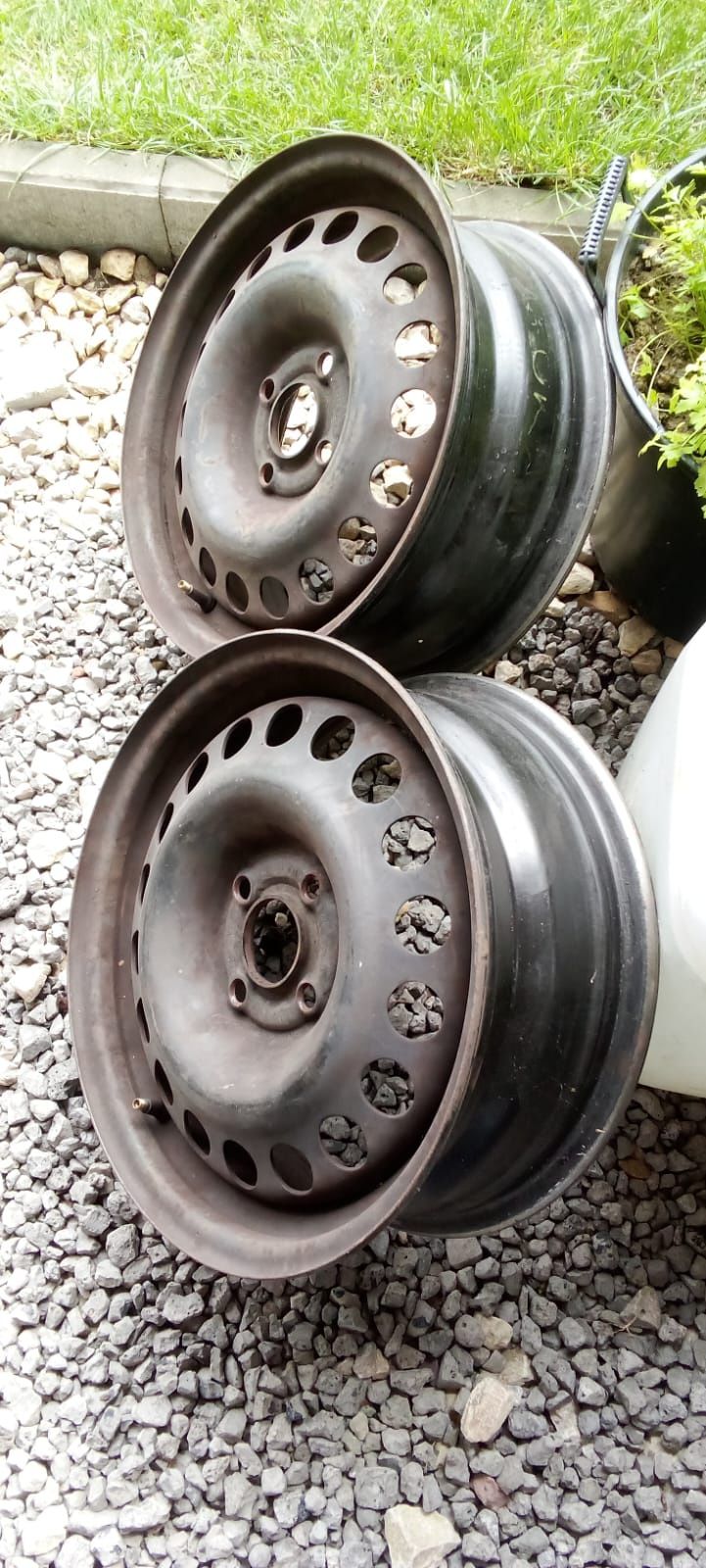 Aluminiowe  felgi 14" jezdziły w lanosie