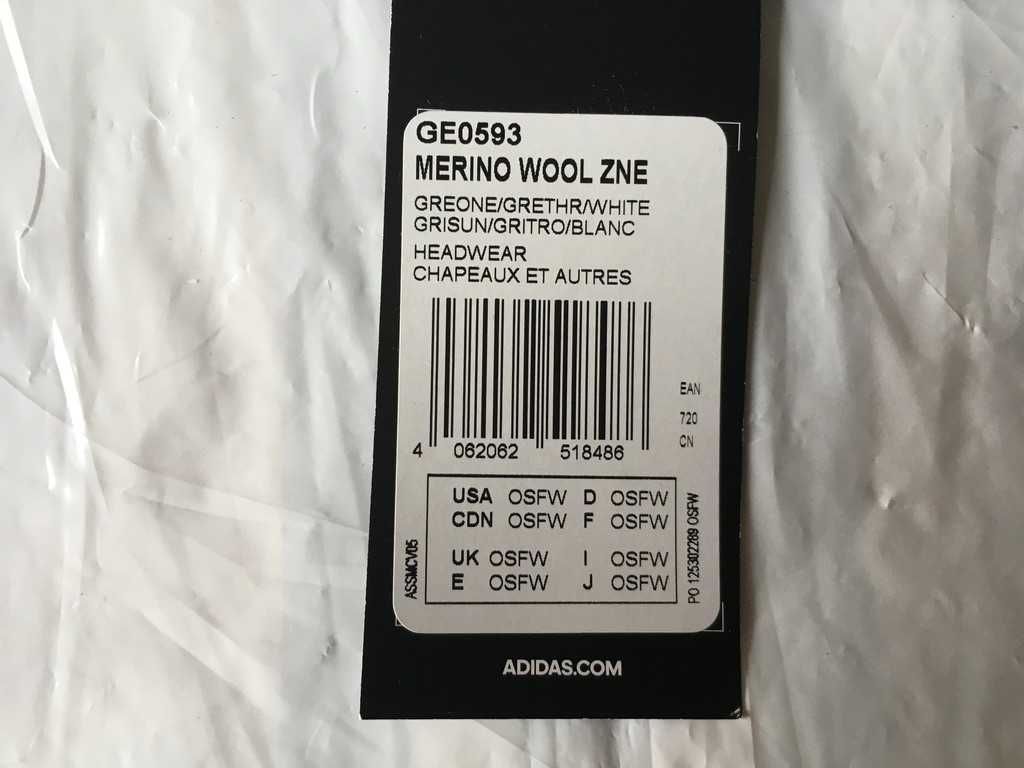 Шапка Adidas Merino Wool ZNE GE0593