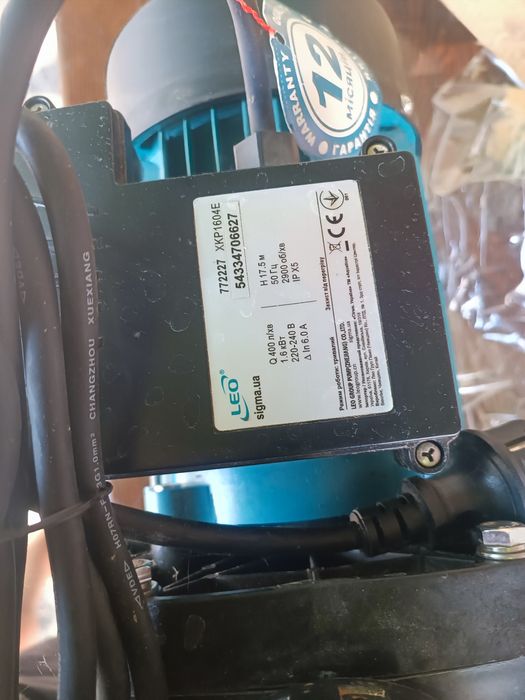 Насос басейну leo 1.6квт.