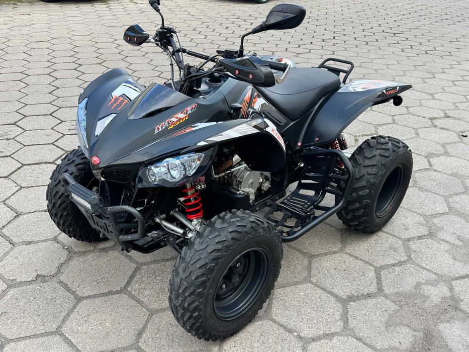 Kymco Maxxer 450, 2014, 4600 km, zarejestrowany