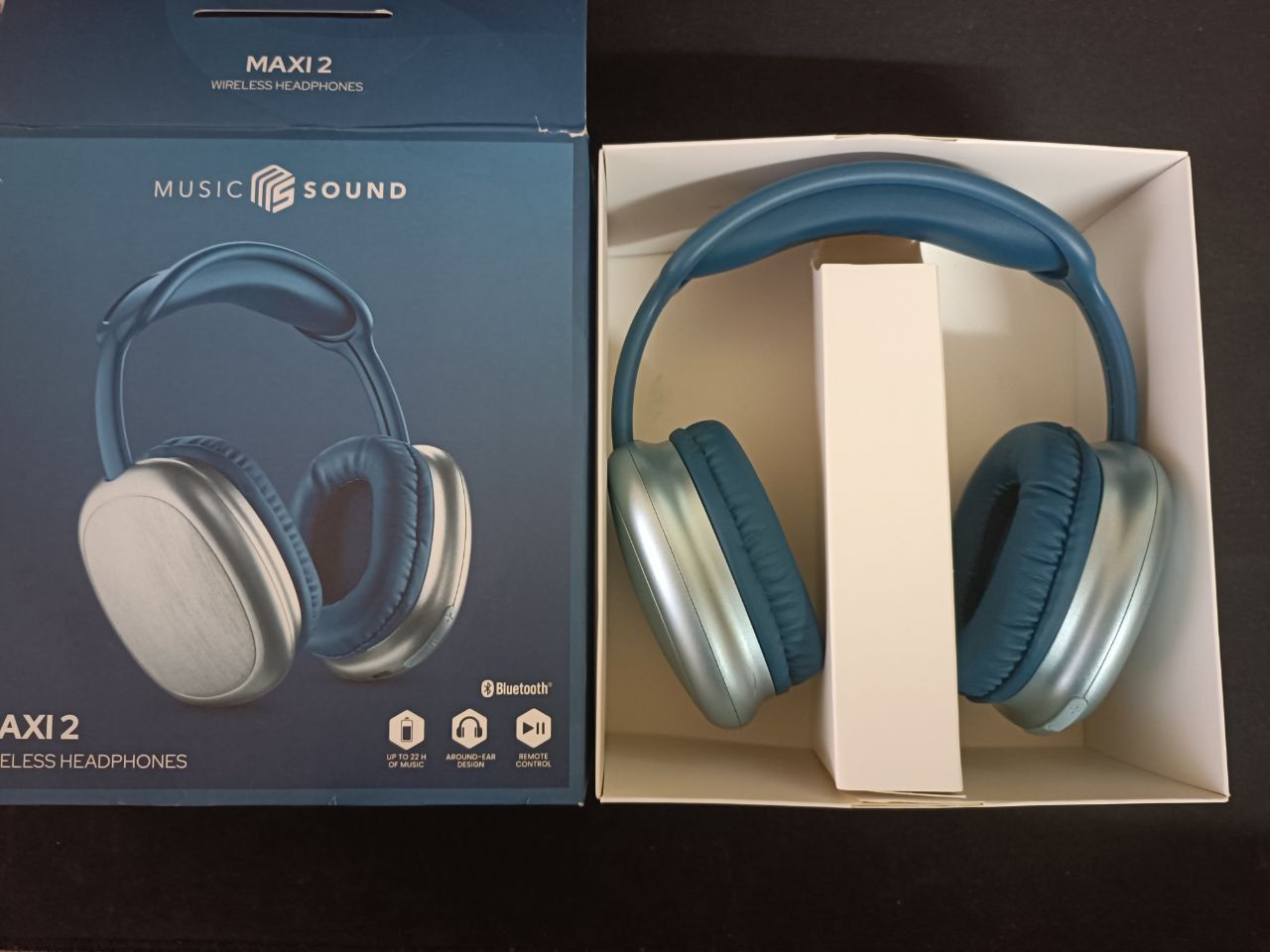 Беспроводные наушники Bluetooth headset, Cellular MUSICSOUND MAXI2, Bl