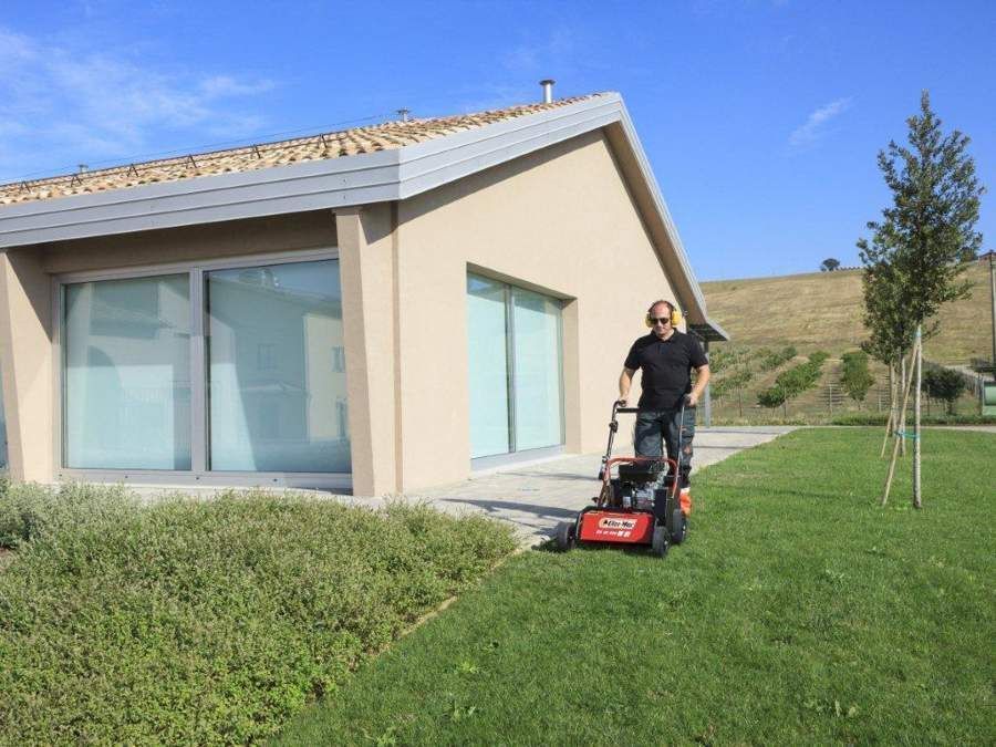 Oleo Mac Sca50H Honda Wertykulator Spalinowy Do Trawy Areator Aerator