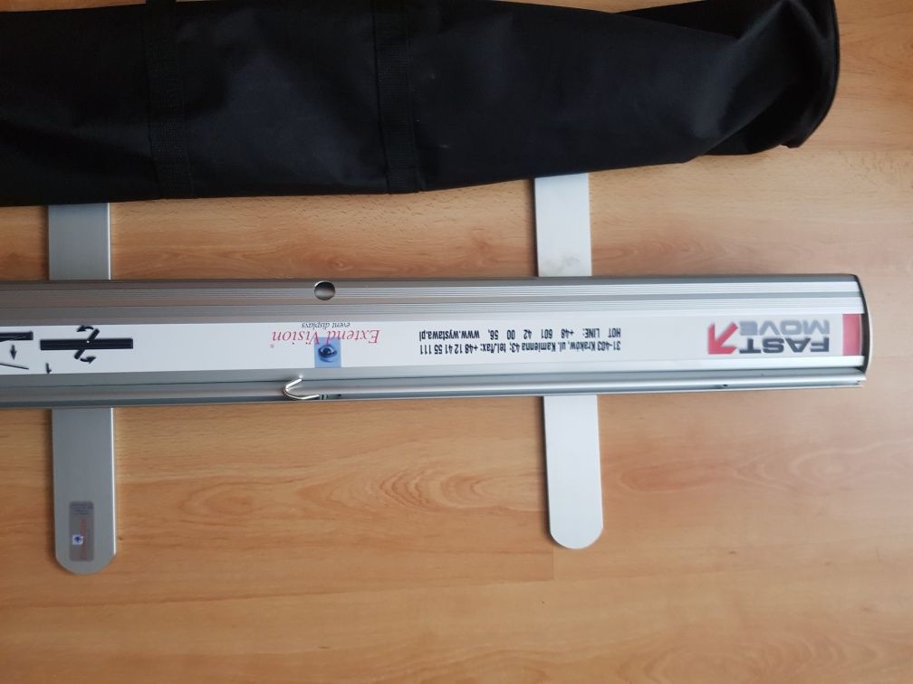 Baner aluminiowy Fast Move Alu, 200/85cm, sprawny