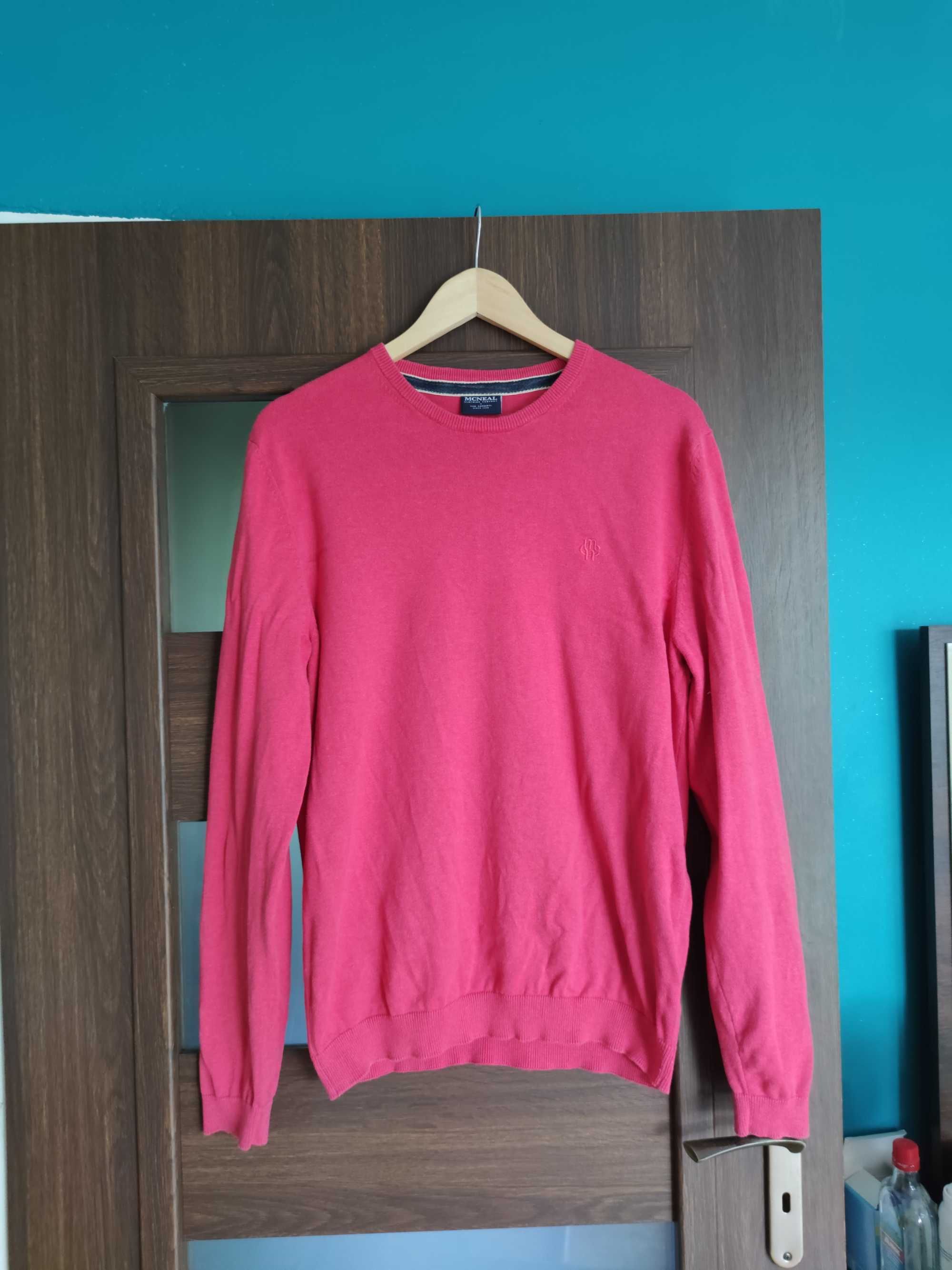 Różowy męski sweter MCNeal r. L/Xl
